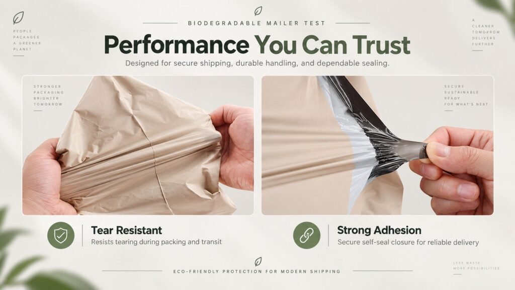Tear-resistant Biodegradable Mailer