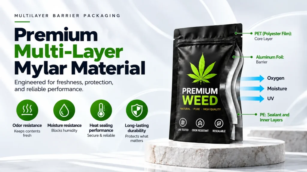 Premium Multi-Layer Mylar Packaging