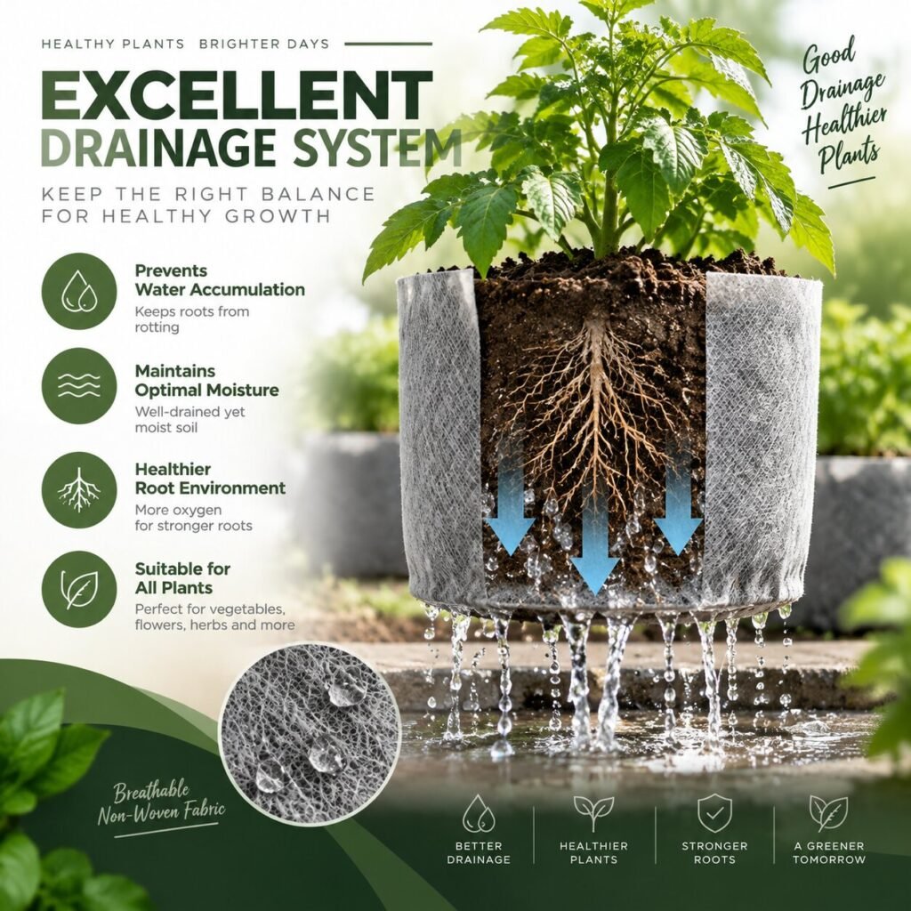biodegradable Plant Grow Bags